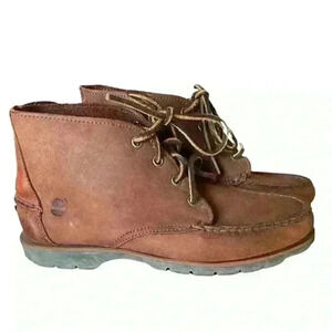 Timberland Chestnut  Coloured Paula Leather Boots